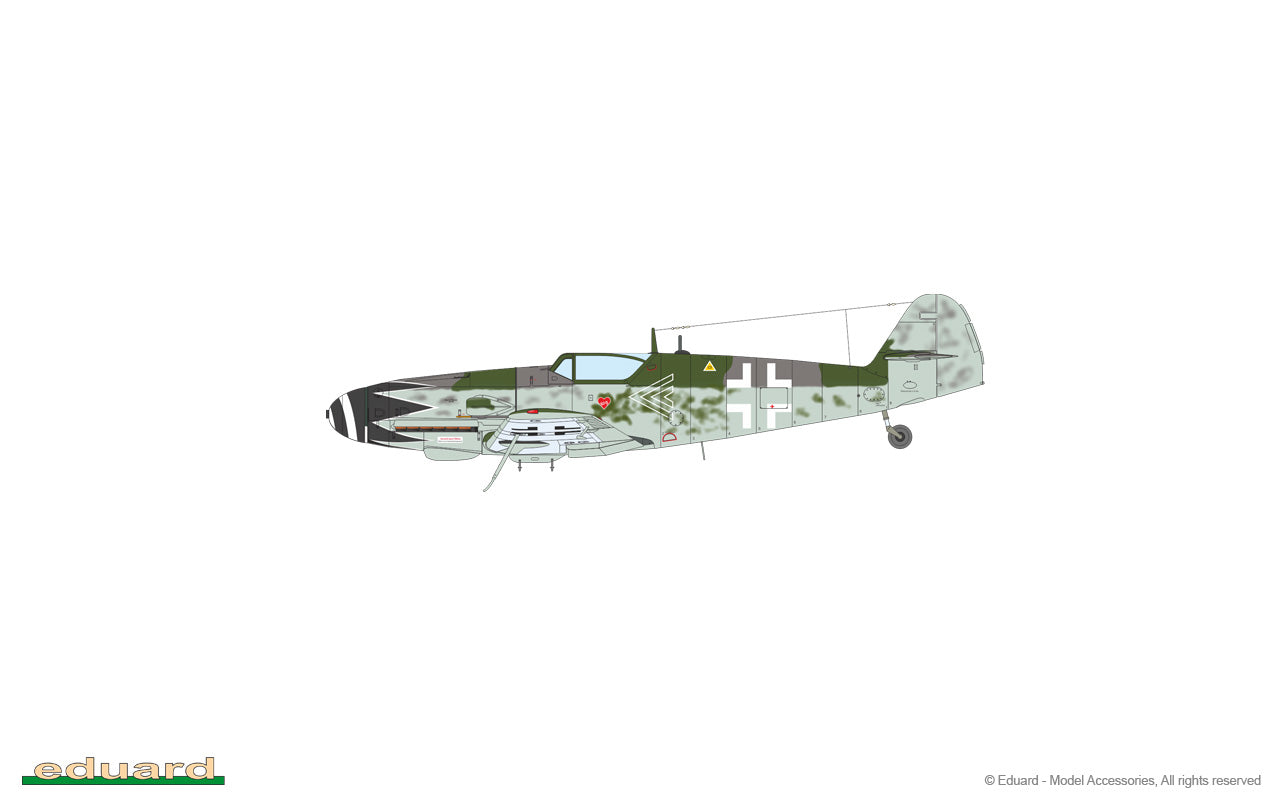 Eduard kits R0022 1:72 Messerschmitt Bf-109G-10 & Bf-109G-14/AS DUAL COMBO.