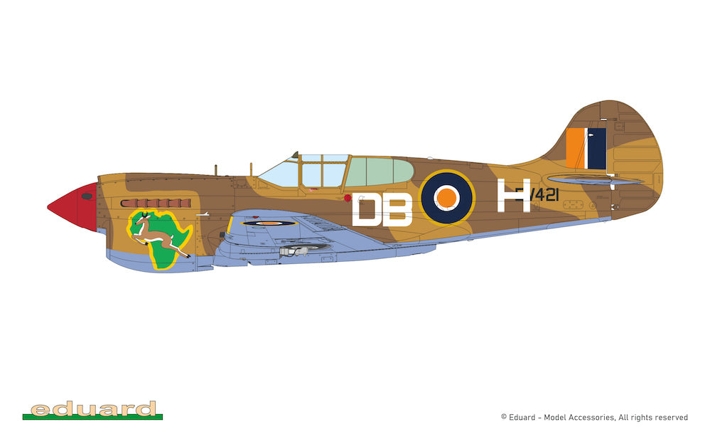 Eduard kits R0024 1:48 Curtiss P-40K Warhawk DUAL COMBO  The Royal Class edition