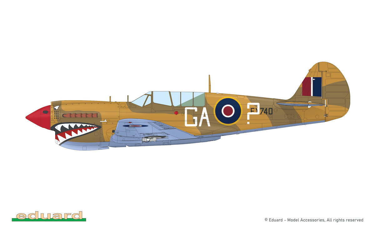 Eduard kits R0025 1:48 Curtiss P-40N Warhawk The Royal Class Edition