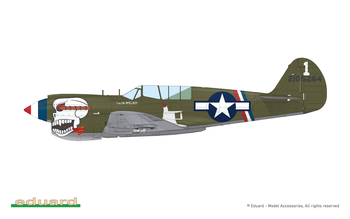Eduard kits R0025 1:48 Curtiss P-40N Warhawk The Royal Class Edition