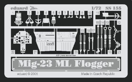 Eduard SS155 1:72 Mikoyan MiG-23 ML Flogger