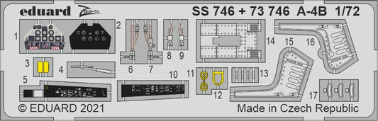 Eduard SS746 1:72 Douglas A-4B Skyhawk