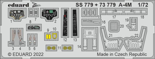 Eduard SS779 1:72 A-4M Skyhawk to be used with Hobby Boss