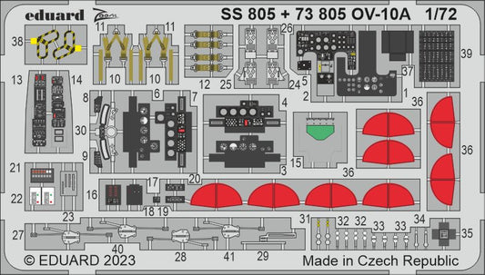 Eduard SS805 1:72 OV-10A Bronco to be used with ICM