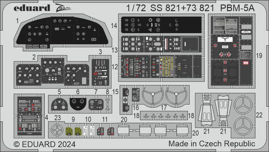Eduard SS821 1:72 Martin PBM-5A Mariner