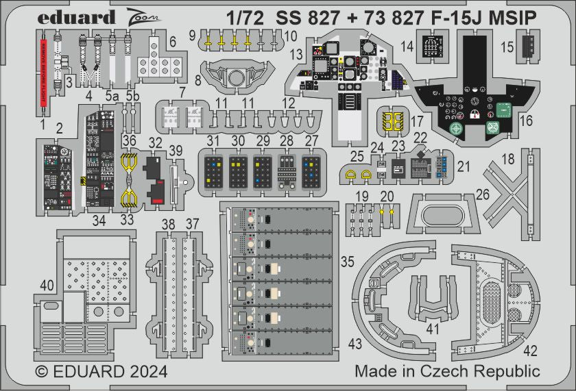 Eduard SS827 1:72 McDonnell F-15J Eagle MSIP