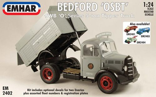 Emhar EM2402 1:24 Bedford 'O' Series Short Wheel Base Tipper