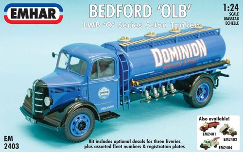 Emhar EM2403 1:24 Bedford O Series LWB Tanker