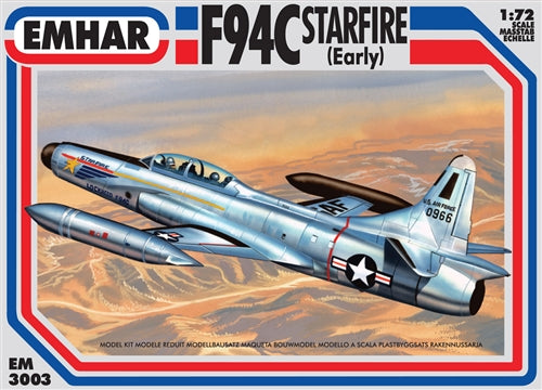 Emhar EM3003 1:72 Lockheed F-94C Starfire Early Version