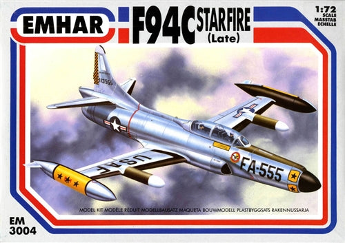 Emhar EM3004 1:72 Lockheed F-94C Starfire Late Version