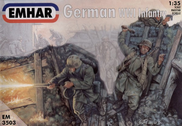 Emhar EM3503 1:35 German (WWI) Infantry