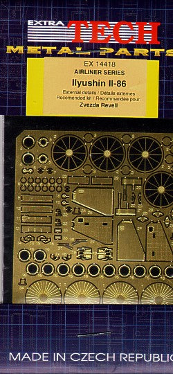 Extra Tech EX14418 1:144 Ilyushin IL-86 Detail Set