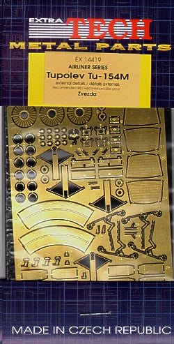 Extra Tech EX14419 1:144 Tupolev Tu-154 Detail Set