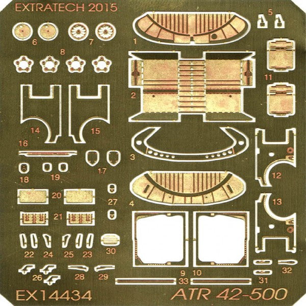 Extra Tech EX14434 1:144 ATR ATR-42-500 Detail Set