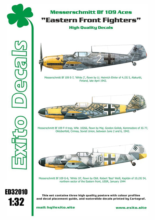 Exito Decals ED32010 1:32 'Eastern Front Fighters'