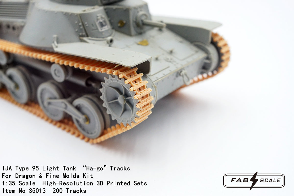 FabScale Studio FA35013 1:35 Type 95 IJA 'HA-GO' Light Tank Tracks