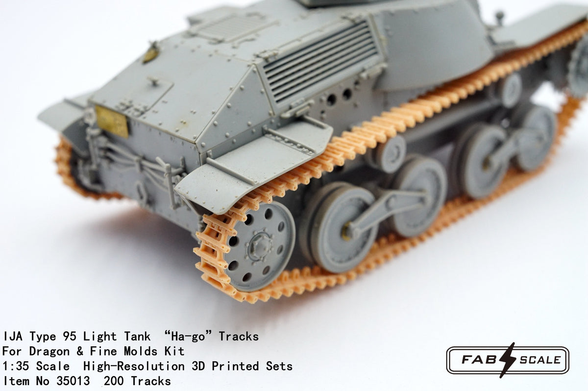 FabScale Studio FA35013 1:35 Type 95 IJA 'HA-GO' Light Tank Tracks