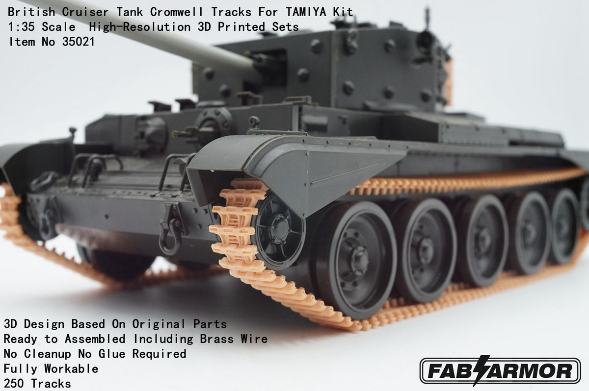 FabScale Studio FA35021 1:35 British Cruiser Tank Cromwell Tracks