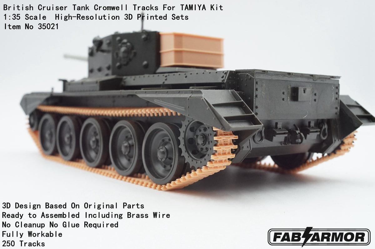 FabScale Studio FA35021 1:35 British Cruiser Tank Cromwell Tracks