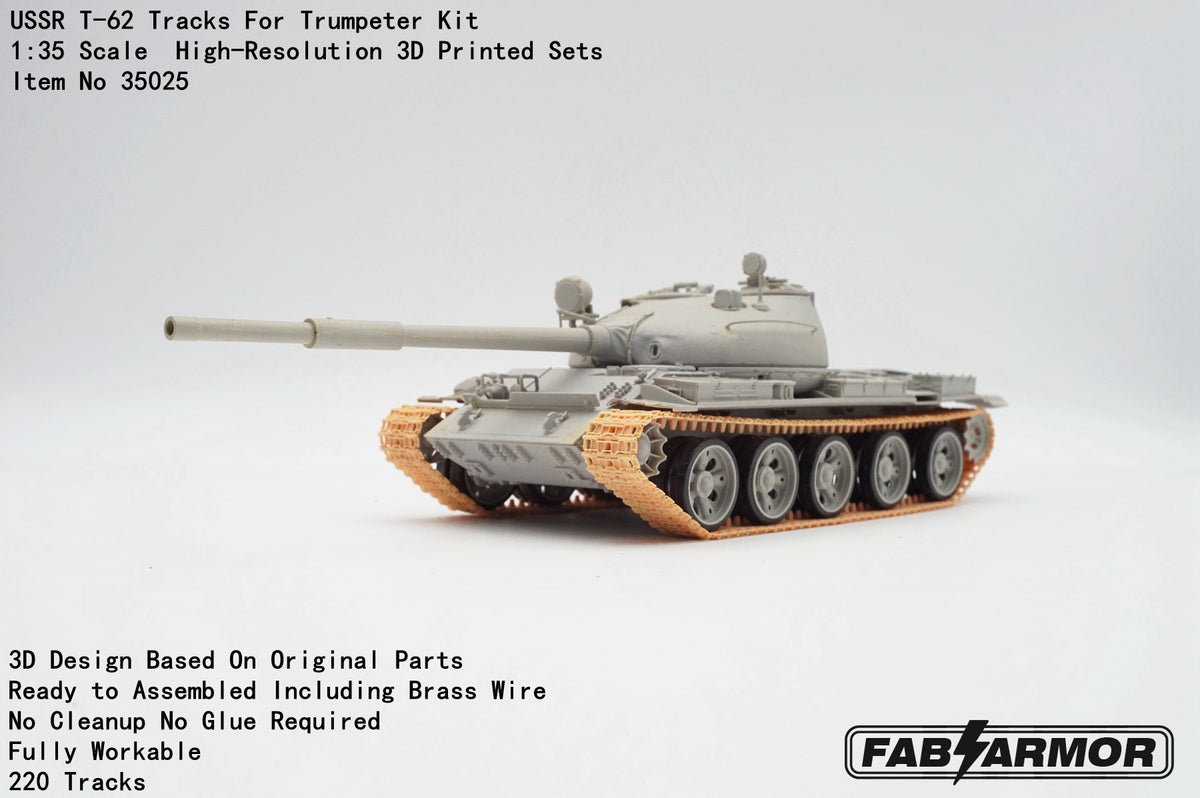 FabScale Studio FA35025 1:35 USSR T-62 Tracks