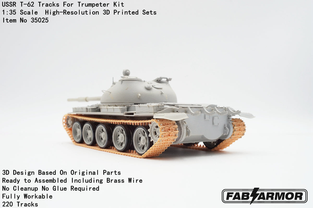 FabScale Studio FA35025 1:35 USSR T-62 Tracks
