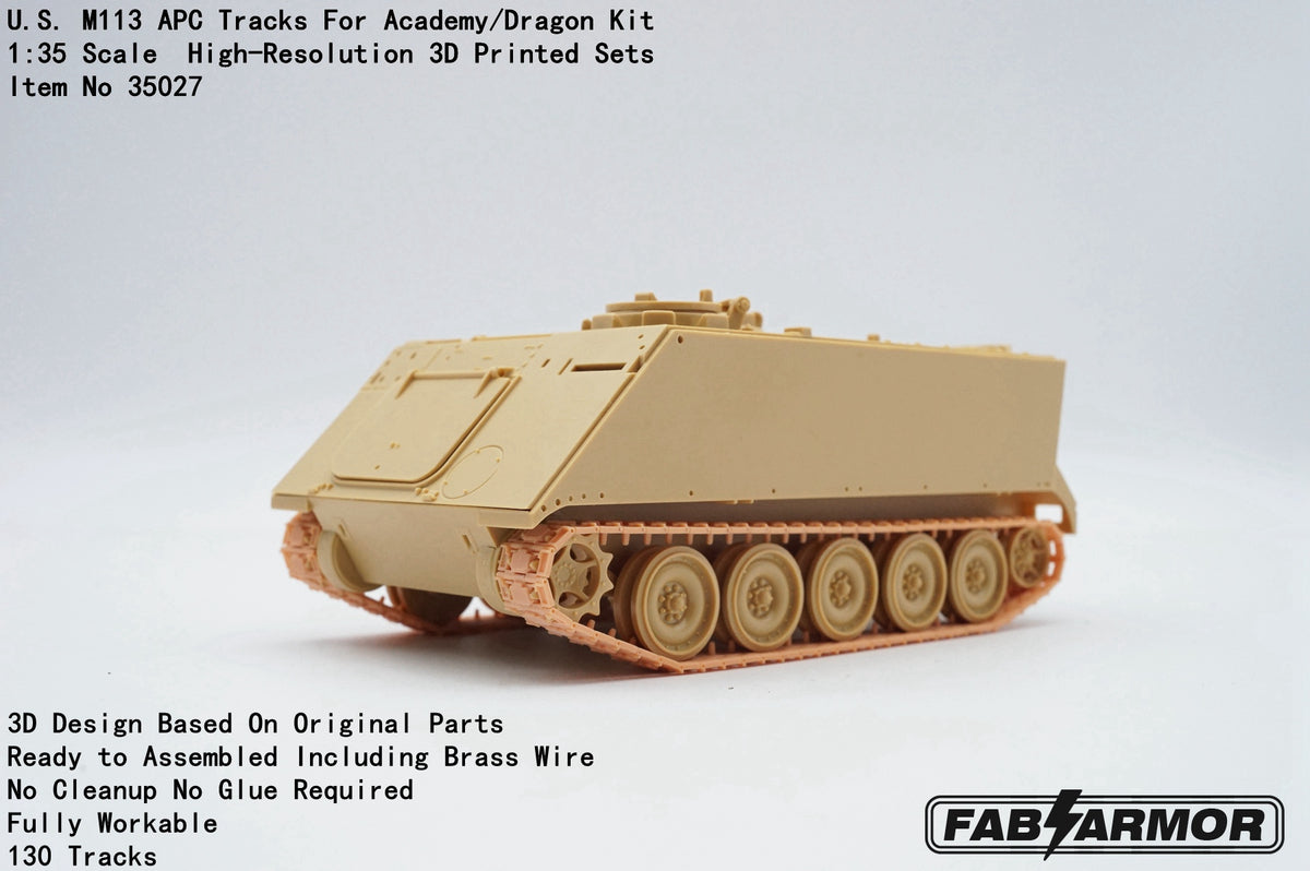 FabScale Studio FA35027 1:35 U.S. M113 APC Tracks