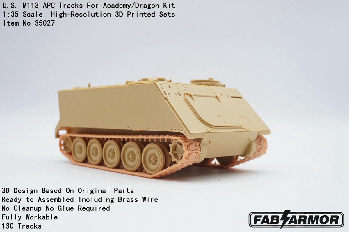 FabScale Studio FA35027 1:35 U.S. M113 APC Tracks