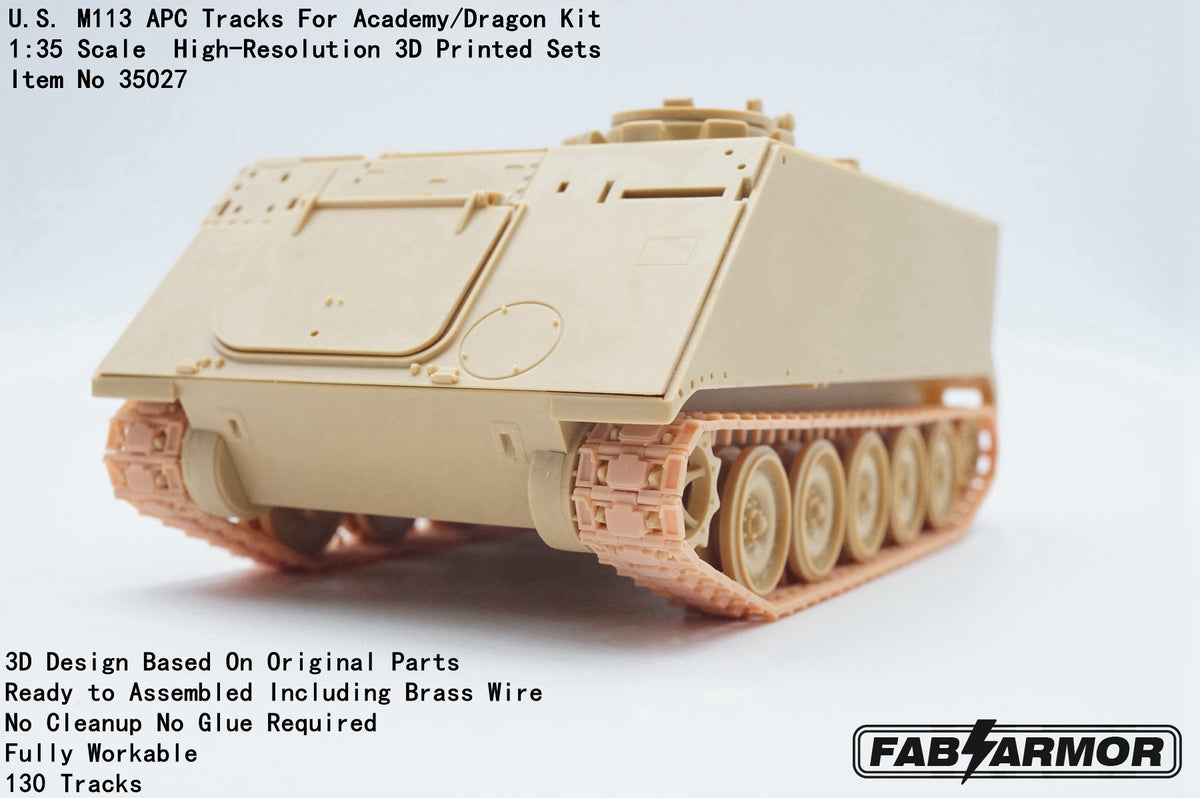 FabScale Studio FA35027 1:35 U.S. M113 APC Tracks