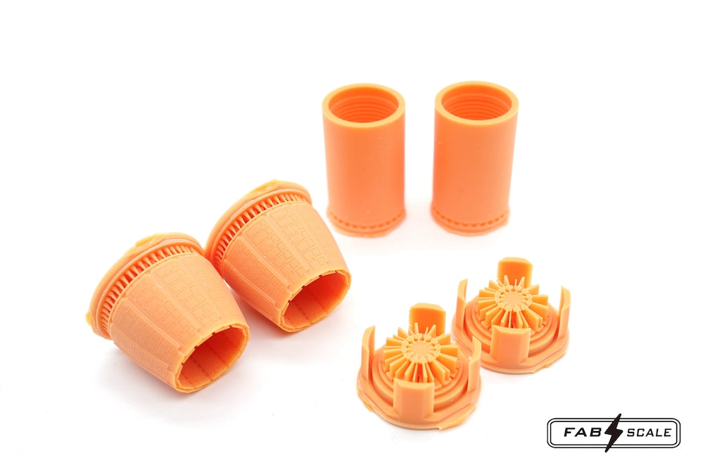 FabScale Studio FA48041 1:48 Boeing F/A-18E Hornet F414 Afterburner & Exhaust Nozzles