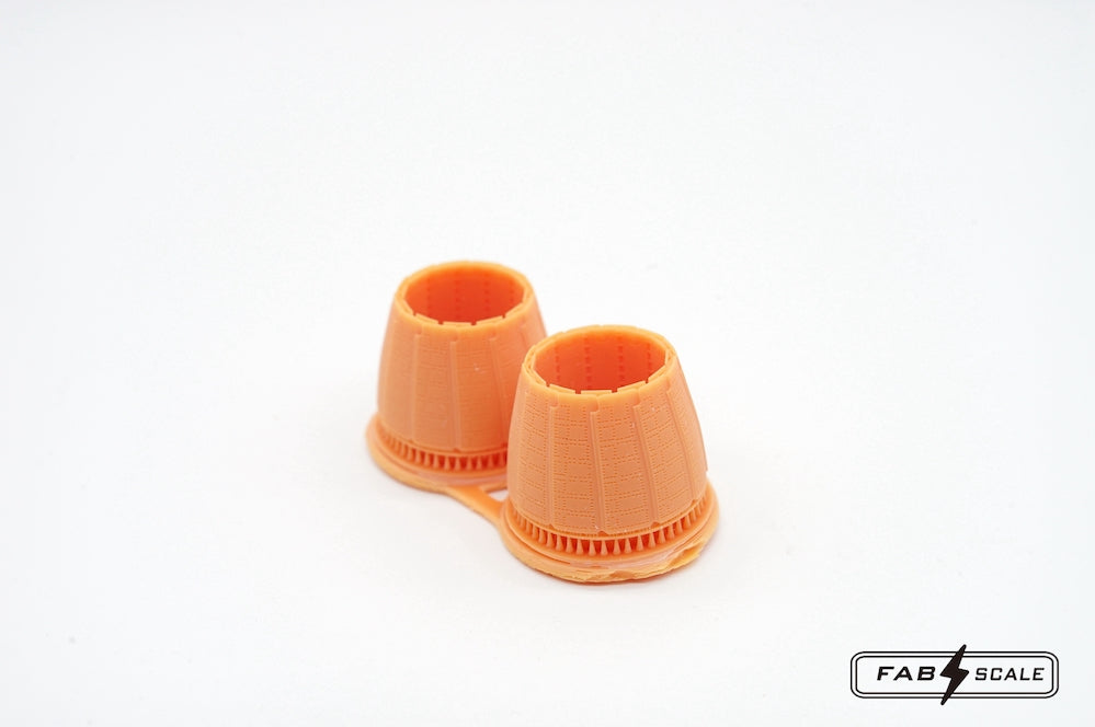 FabScale Studio FA48041 1:48 Boeing F/A-18E Hornet F414 Afterburner & Exhaust Nozzles