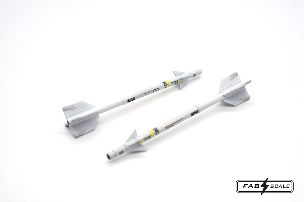 FabScale Studio FA48045 1:48 US AIM-9B Sidewinder 3D-printed 4pcs