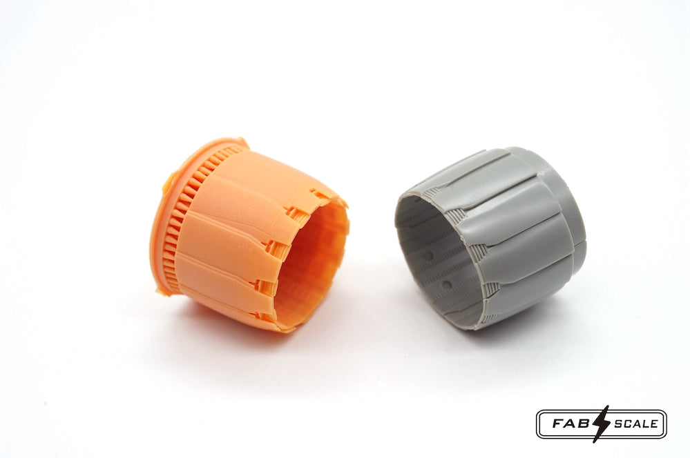 FabScale Studio FA48046 1:48 F-16D Fighting Falcon F110-GE-129 Afterburner & Exhaust Nozzles Open Form