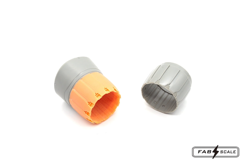 FabScale Studio FA48046 1:48 F-16D Fighting Falcon F110-GE-129 Afterburner & Exhaust Nozzles Open Form