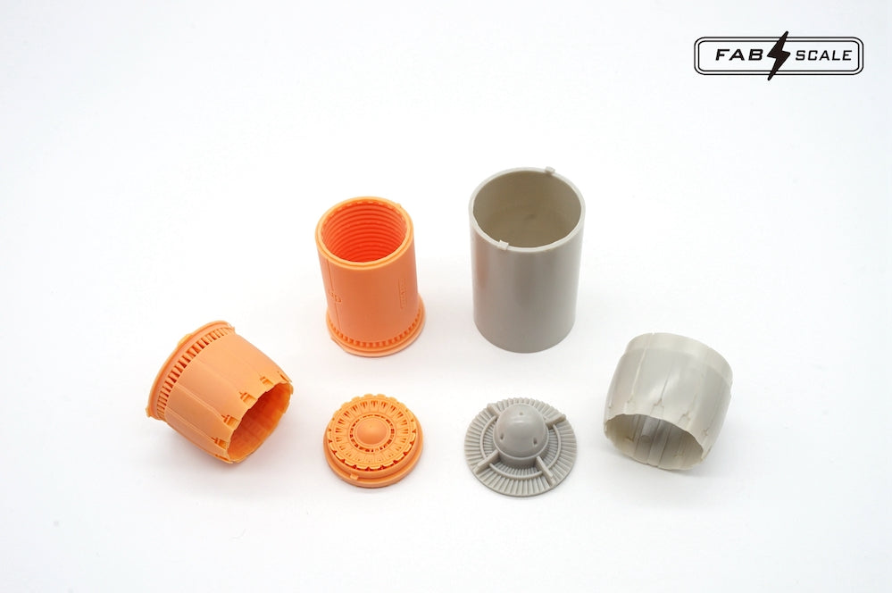 FabScale Studio FA48048 1:48 Mitsubishi F-2 or F-16D F110 Afterburner & Exhaust Nozzles Open Form