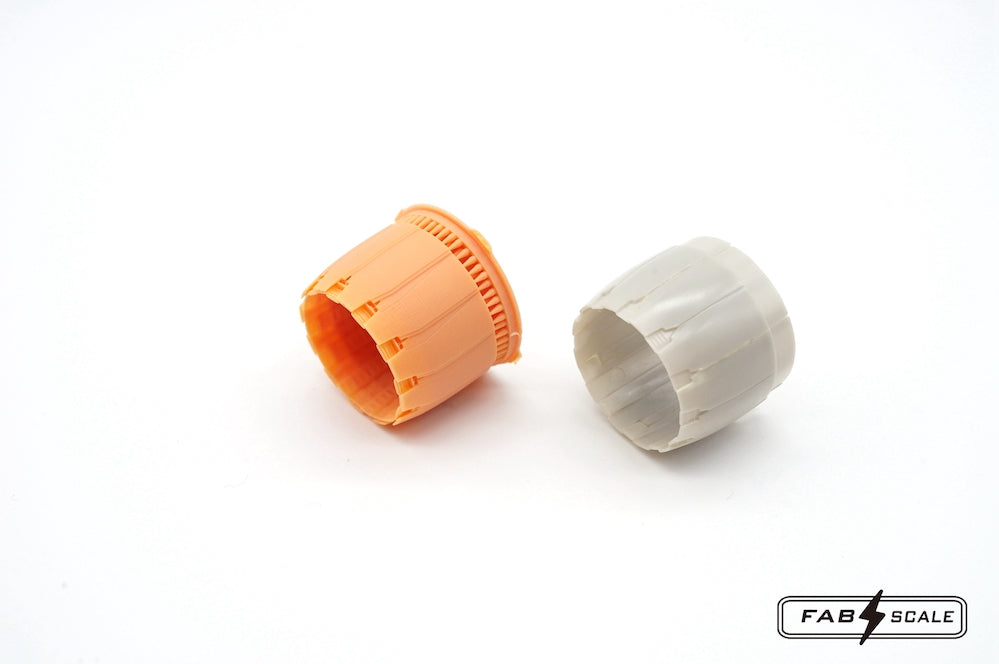FabScale Studio FA48048 1:48 Mitsubishi F-2 or F-16D F110 Afterburner & Exhaust Nozzles Open Form