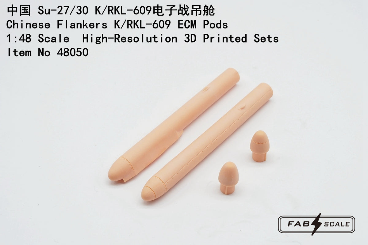 FabScale Studio FA48050 1:48 Chinese Flankers K/RKL-609 ECM Pods