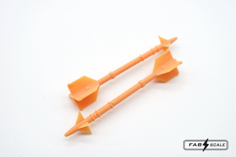 FabScale Studio FA48056 1:48 US AIM-9M/L Sidewinder with decals x 4 Pc 3D-printed