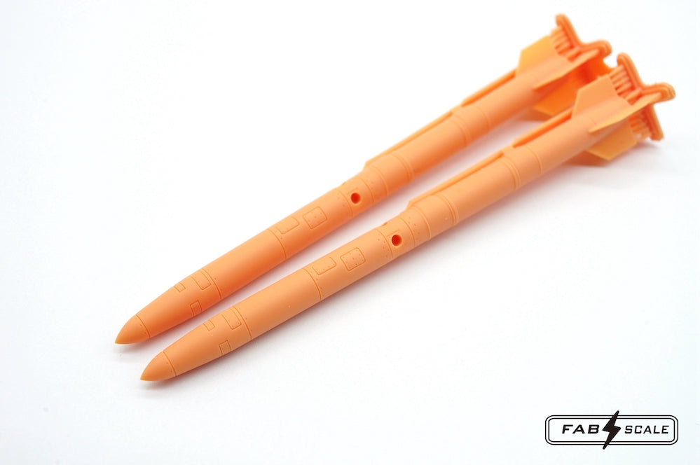 FabScale Studio FA48073 1:48 US AGM-88 Harm Missile with decals 2 Pcs