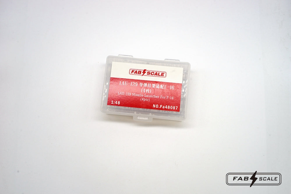 FabScale Studio FA48087 1:48 F-16 LAU-129 air-to-air missile pylon 4Pcs