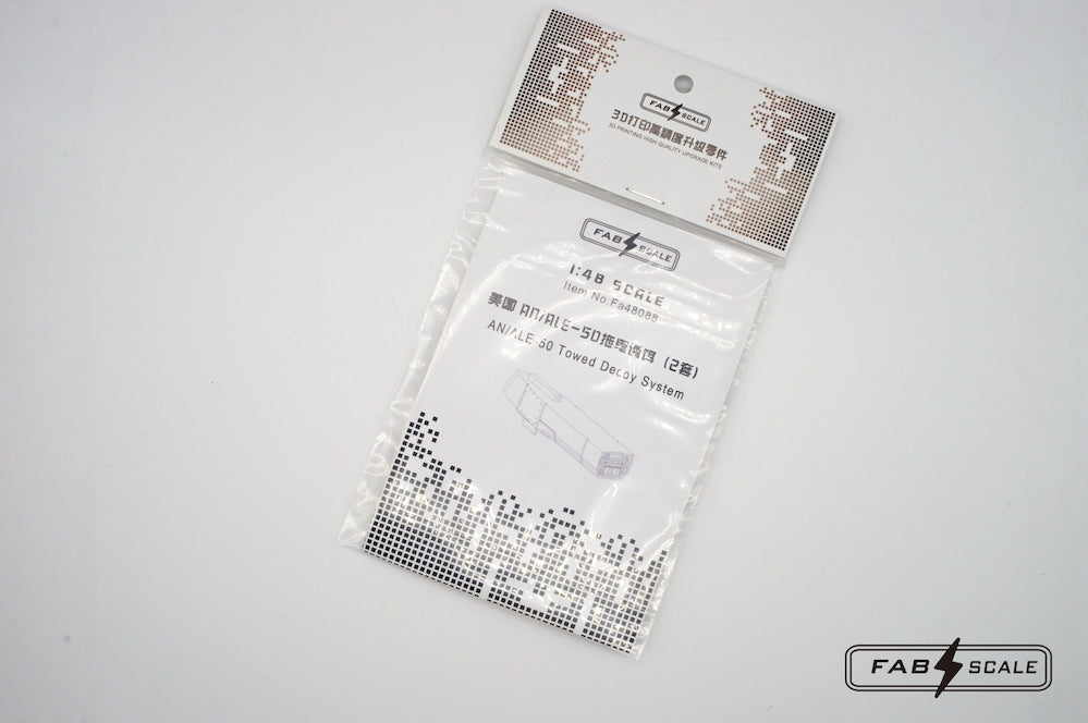 FabScale Studio FA48088 1:48 F-16 AN/ALE-50 Towed Decoy System 'Little Buddy' 2Pcs 3D-printed