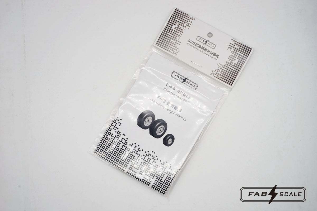 FabScale Studio FA48096 1:48 F-16 Heavyweight Wheels