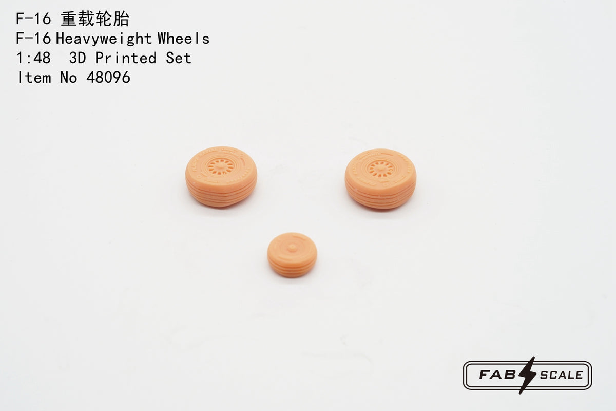 FabScale Studio FA48096 1:48 F-16 Heavyweight Wheels