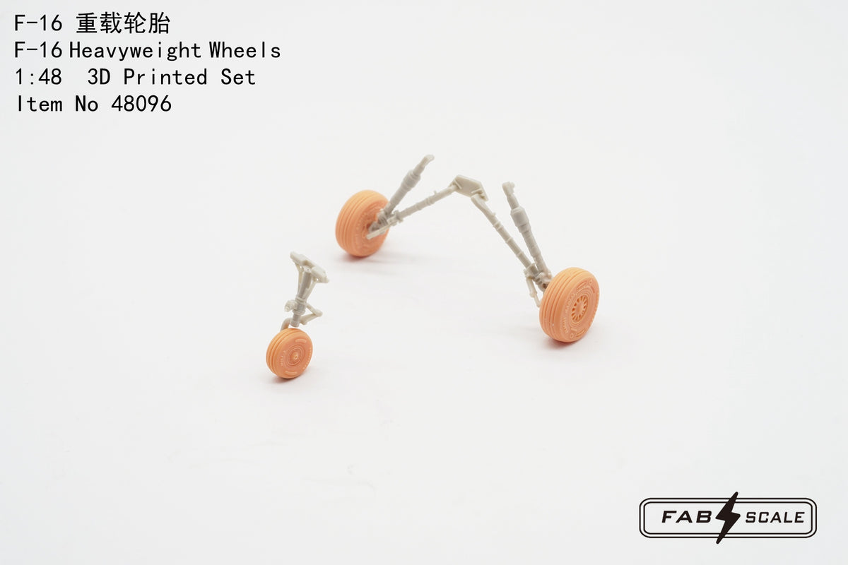 FabScale Studio FA48096 1:48 F-16 Heavyweight Wheels