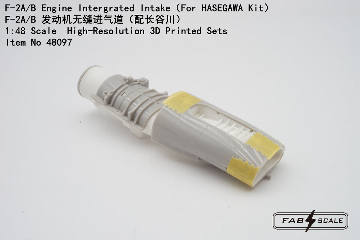 FabScale Studio FA48097 1:48 Mitsubishi F-2A/F-2B Engine Integrated Intake