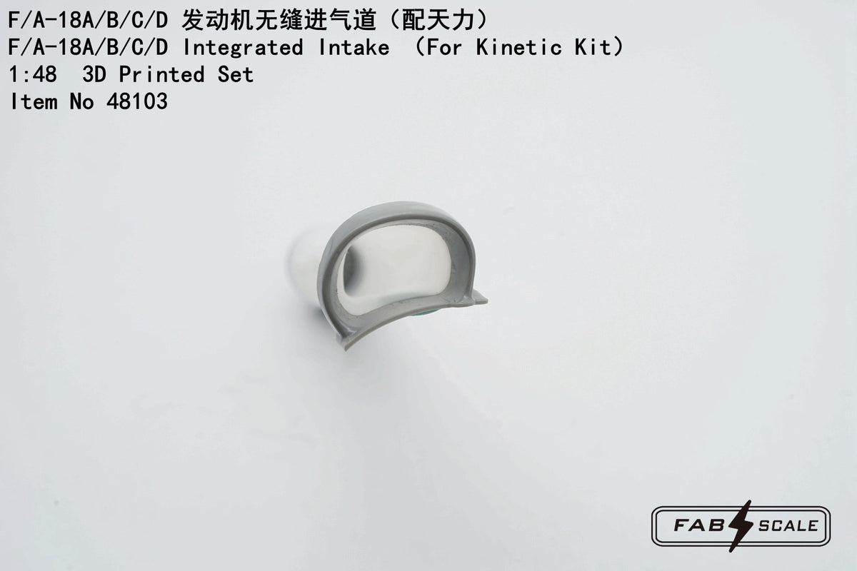 FabScale Studio FA48103 1:48 McDonnell-Douglas F/A-18A/F/A-18B/F/A-18C/F/A-18D Hornet Integrated Intake