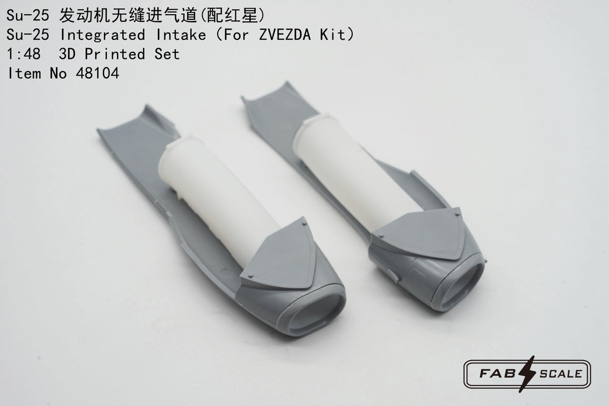FabScale Studio FA48104 1:48 Sukhoi Su-25 Frogfoot integrated Intake