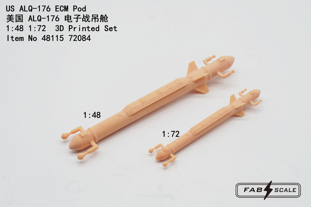 FabScale Studio 48115 1:48 US ALQ-176 ECM Pod (3d-printed)