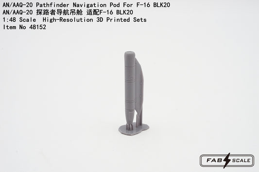 FabScale Studio FA48152 1:48 AN/AAQ-20 Pathfinder Navigation Pod For F-16 BLK20