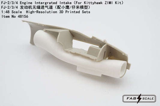 FabScale Studio FA48156 1:48 FJ-2/FJ-3/FJ-4 Fury Engine Integrated Intake