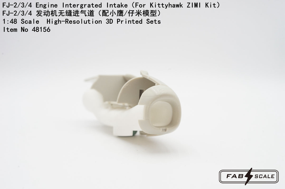 FabScale Studio FA48156 1:48 FJ-2/FJ-3/FJ-4 Fury Engine Integrated Intake